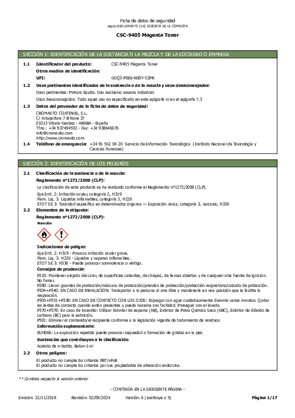 CSC 9405