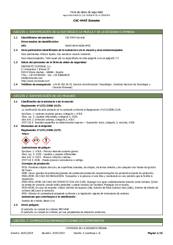 CSC 9445