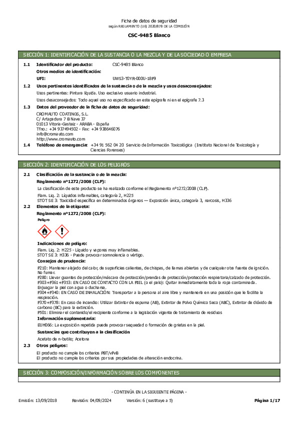 CSC 9485