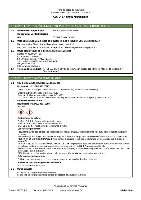 CSC 9487