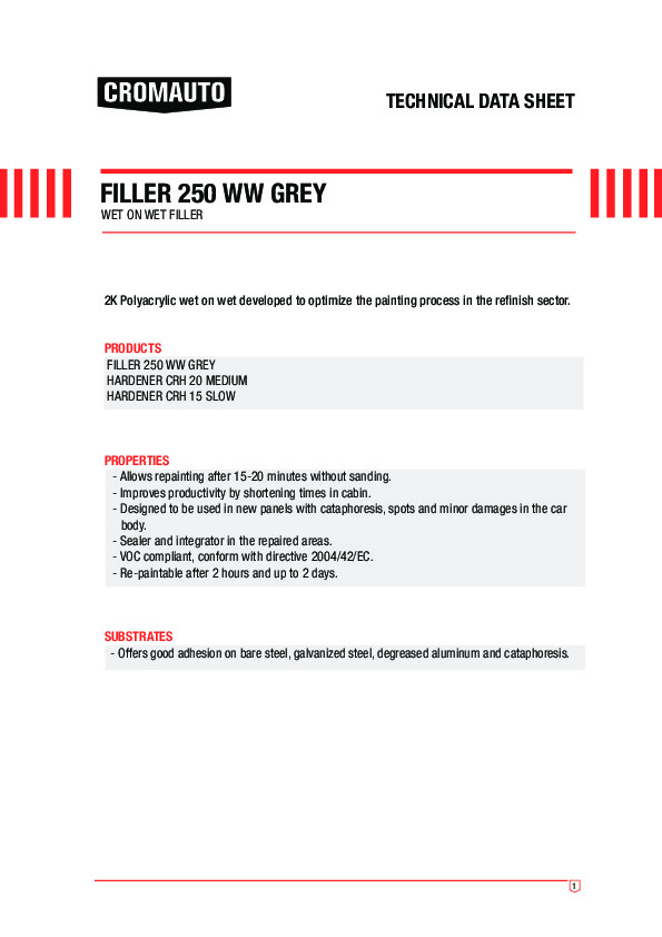 Filler 250 ww