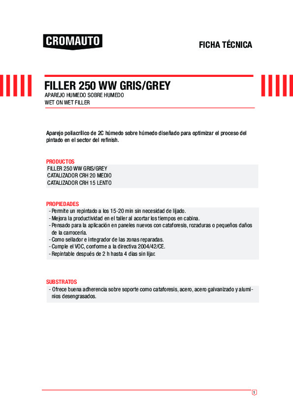 Filler 250 ww